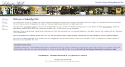 Desktop Screenshot of lakeridgehall.com